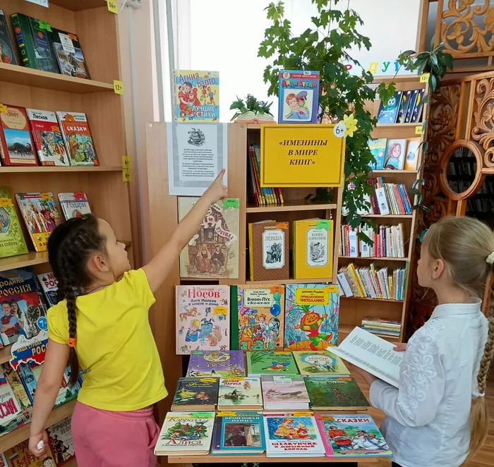 СБ№6 Именины в мире книг